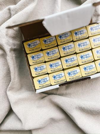 Boter Isigny AOP gezouten mini vlootjes pr (doos 100x10g)