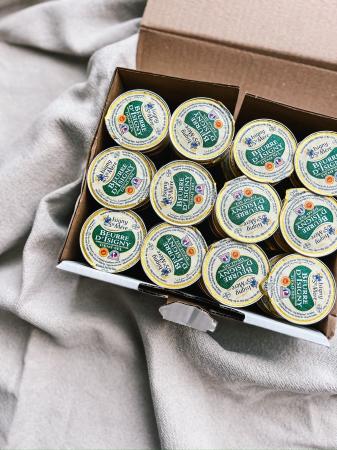 Boter Isigny AOP gezouten mini vlootjes pr (doos 48x25g)