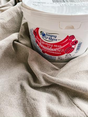 Kaas vers framboos pr (emmer 3kg)