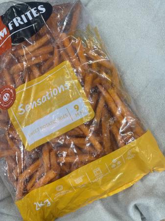 Aard friet sweet potato pr (karton 5x2kg) DPV