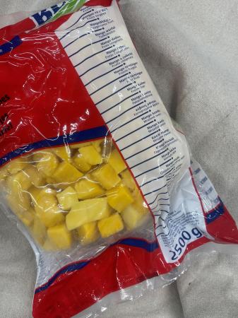 Mango blokjes pr (zak 2,5kg) DPV