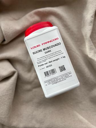 Muscovado sucre brun donker, Louis François (1kg)
