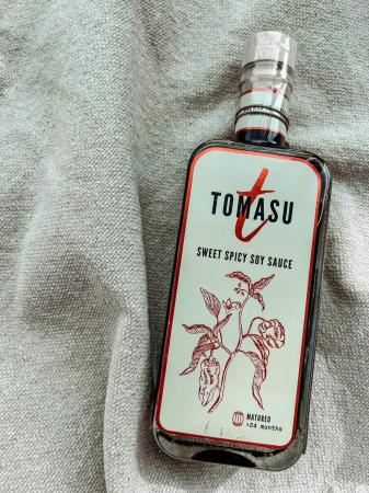 Sauce soja sweet & spicy, Premium Label Tomasu (20cl)