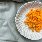 Pompoen butternut blokjes 1cm pr (1kg) (ST)