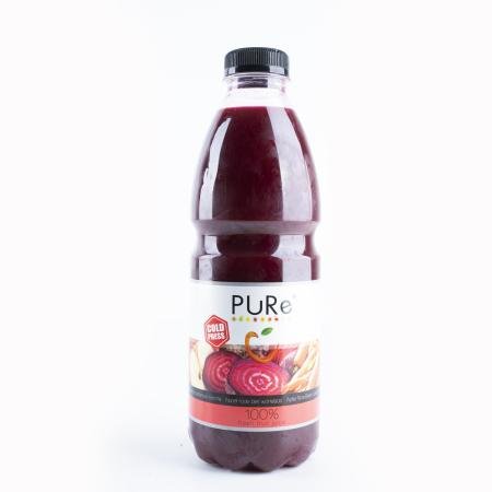Rode bieten-granaatappel sap Pure pr (fles 1L)