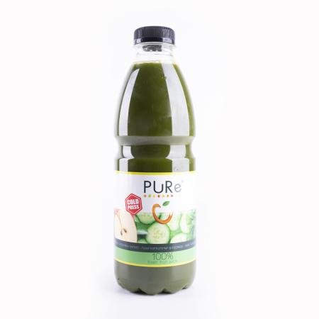 Jus d'épinard-menthe Pure pr (fles 1L)