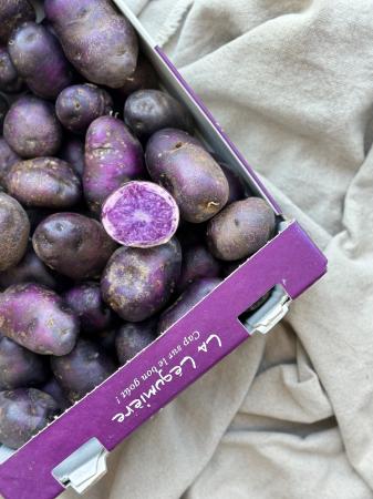 Potato vitelotte pr (chest 5kg)