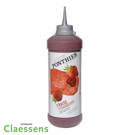 Aardbei coulis pr (fles 0,5kg) DPV