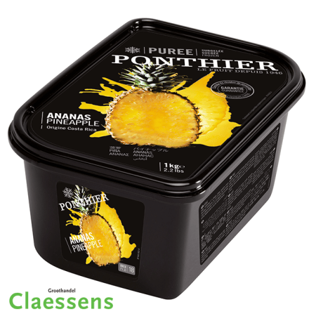 Ananas puree Ponthier pr (pot 1kg) DPV