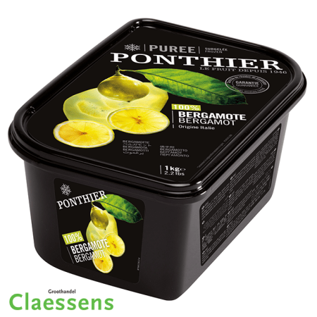 Bergamot puree Ponthier pr (pot 1kg) DPV