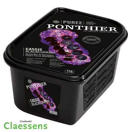 Cassis puree Ponthier pr (pot 1kg) DPV