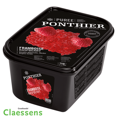 Framboos puree Ponthier pr (pot 1kg) DPV