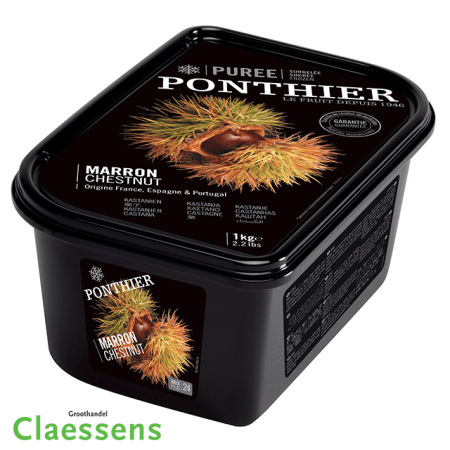 Kastanje puree Ponthier pr (pot 1kg) DPV