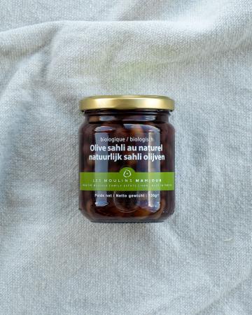 Olijven natuur Sahli pr (130g) (bio)
