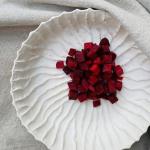 Biet rood blokjes 1cm pr (1kg) (ST)